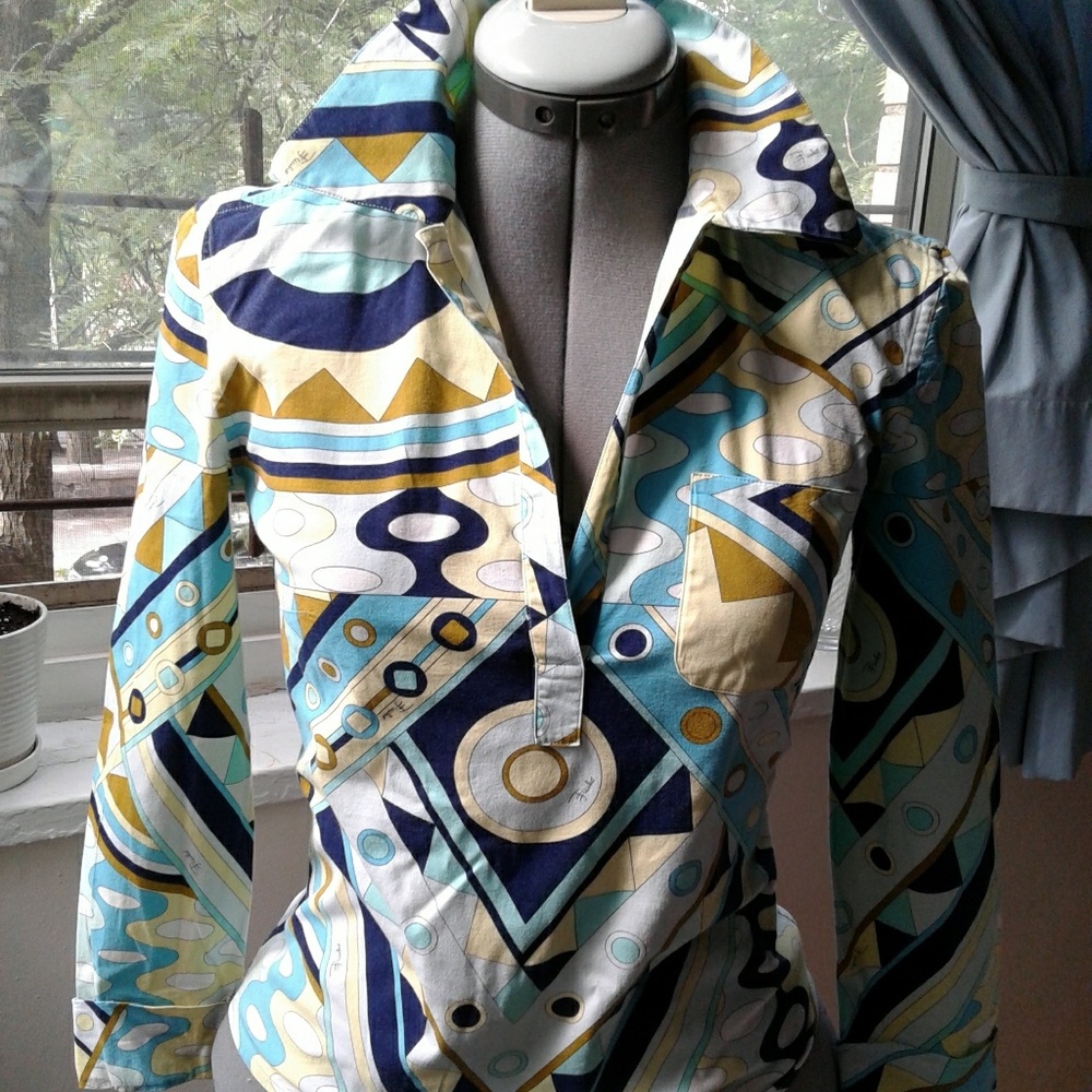 Vintage Emilio Pucci blouse